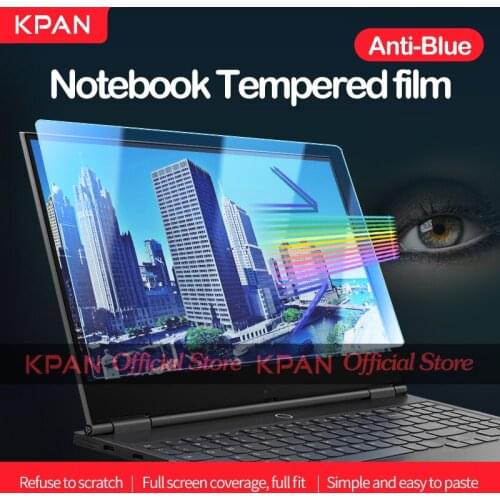 KPAN 16:9 Anti-blue Laptop Screen protector 12 13 14 15 17 inch Universal Tempered film For Lenovo ASUS HP Xiaomi Dell