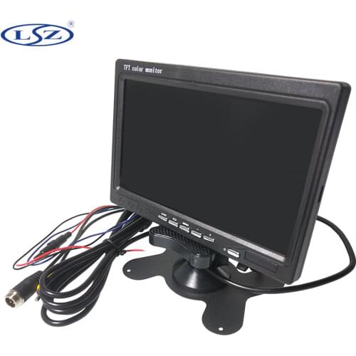 LSZ 7 inch car displayWide range of applications bus door and door monitoring, various vehicle reversing monitoring pal / ntsc