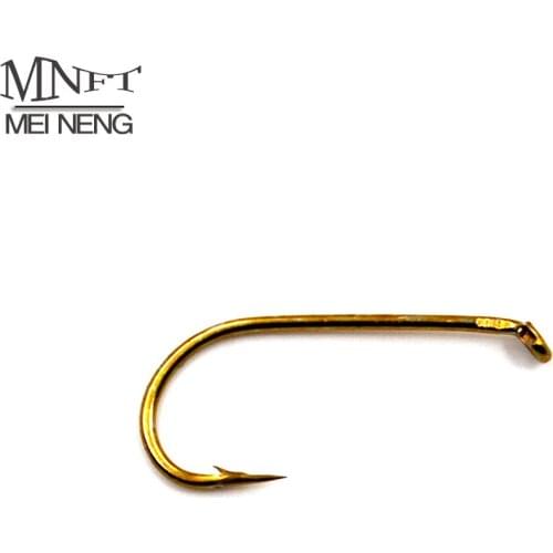 MNFT 500Pcs Fly Tying Fishing Hook Fishing Dry Nymph Shirmp Wet Caddis Fly Hook High Carbon Steel Fishing Hooks