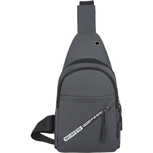 Fashion Simple Backpack Mens Casual Large-capacity Lightweight Chest Bag Trend Waterproof Nylon Shoulder Bag Crossbody Bags