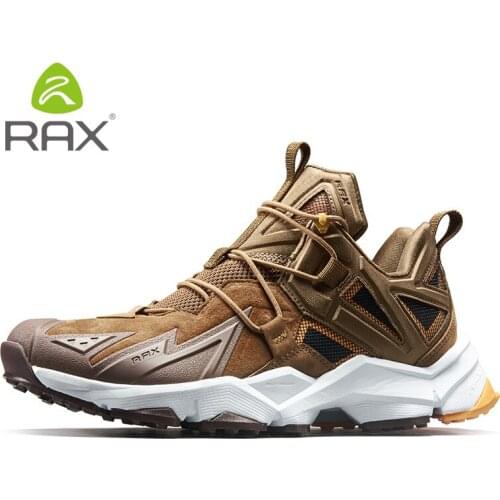RAX Men Hiking Shoes winter Waterproof Outdoor Sneaker Men Leather Trekking Boots Tactical mountain boots Hunting Sneakers Women