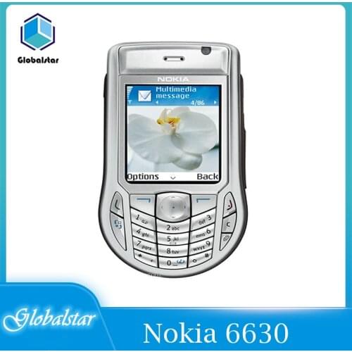 Nokia 6630 Refurbished Original 6630 phone 2.1' inch GSM 3G Symbian 8.0s mobile phone with one year warranty free shipping