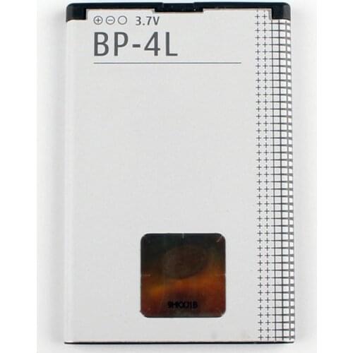 Original BP-4L phone battery for Nokia E61i E63 E90 E95 E71 6650F N97 N810 E72 E52 BP4L 1500mAh