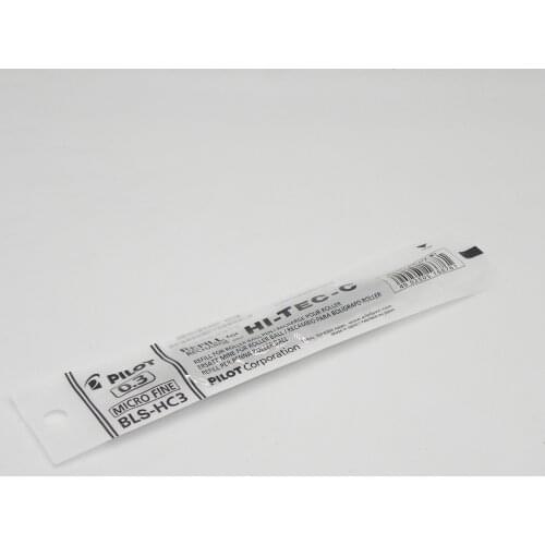 Pilot HI-TEC-C Gel Pen Refill Ink Cartridge Recharge BLS-HC4 0.25 mm 0.3 mm 0.4 mm 0.5 mm Pen Rods Japan
