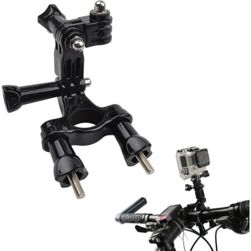 For GoPro Accessories Bicycle Handlebar Mount Adjust Tripod for Go Pro Hero 4 5 6 7 Xiaomi Yi 4K SJCAM Action Camera