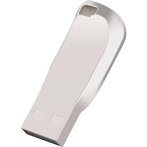 Sliver USB Flash Drive 8GB 16GB 32GB 128GB Golden metal pen drive 64GB memory stick flash card u disk 4gb PENDRIVE