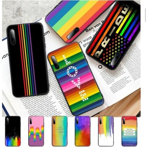 Gay Lesbian Lgbt Rainbow Pride Phone Case For Redmi Note 6 8 9 10 Pro 10 9s 8t 7 5A 5 4 4x Silicone Cover