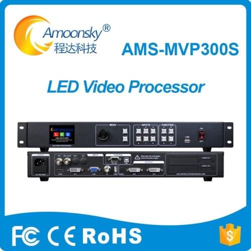 Led screen display video processor mvp300s led display controller support linsn ts802d novastar msd300 for ledman led screen
