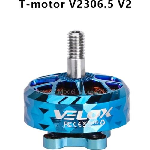 T-motor FPV Outrunner VELOX VELOCE SERIES V2306.5 V2 KV1950 6S KV2550 4-5S Burhsless Motor For Freestyle Version