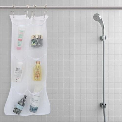 Corner Shelf Hanging Mesh Bath Shower Organizer Large Shower Caddy Bathroom Accessories Shampoo