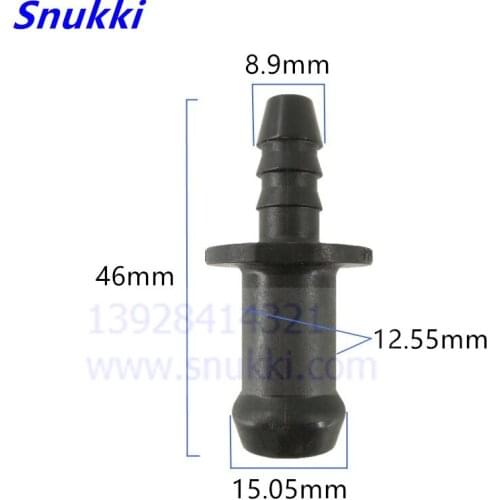 Universal general auto Fuel line quick connector nylon tube rubber tube fittings two side 5pcs a lot