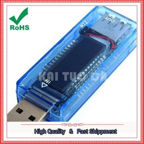 USB current and voltage detector USBi tester capacity tester USB voltage ammeter test