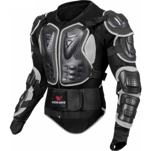 WOSAWE Motorcycles Auto Racing Protective Cycling Jackets Protective Gear Outdoor Sports Cycle Back Support