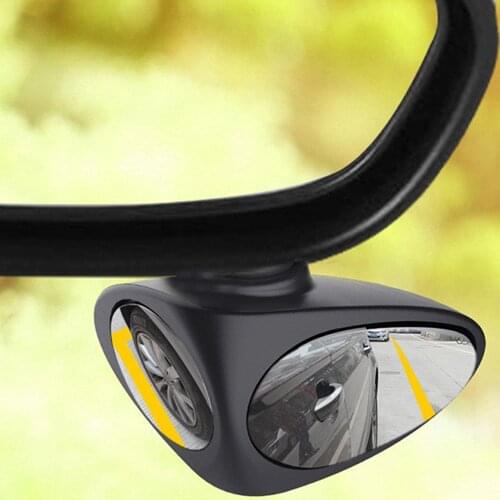 Car Rearview Blind Spot Zone Mirror Wide Angle Dual Side Glass Wing Mirror Car Accessories Quick Deliver