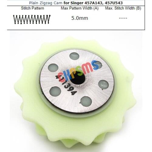 1PCS #411394 Zig Zag Cam Assembly FIT FOR Singer 57A143, 457U543