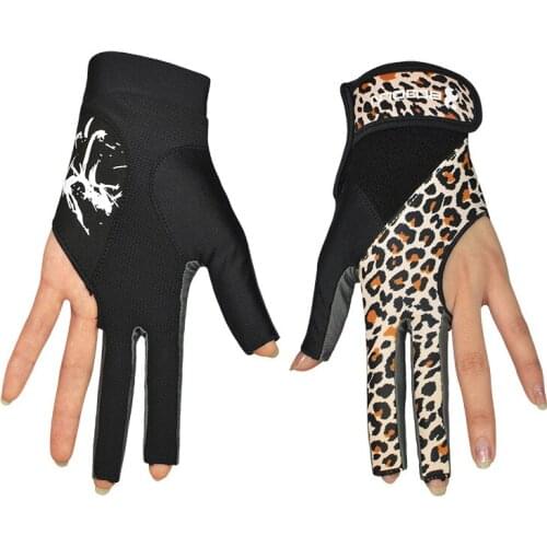 1 PCS High Elastic Men Womens Billiard Gloves for Left Hand Lycra Microfiber Pool Glove Table Game Snooker Accessories