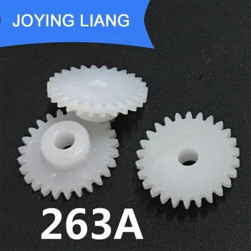 263A 0.5M Spur Gears Module 0.5 26 Tooth Plastic Gears 14mm Diameter Toy Accessories 10pcs/lot