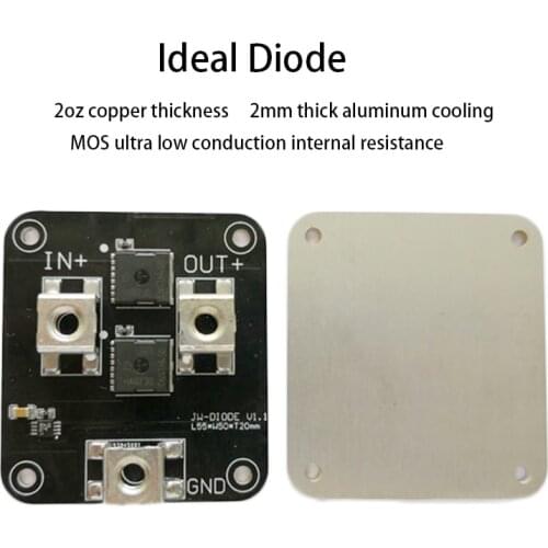 Ideal Diode Ideality 0.7mR 100A 80V High Current Dual Battery Anti-jump Anti mutual charge reverse Waterproof Module eBike