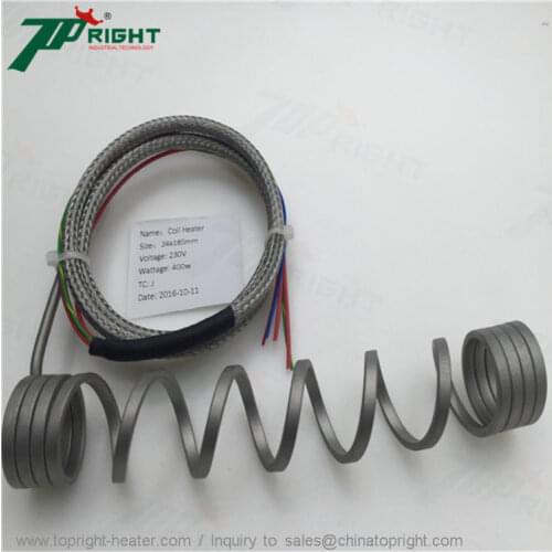 Coils with thermocouple for heating Coil Heater Hot Runner Heater Dia.16x50mm 220v500w