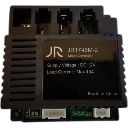 Ride on Power Wheel Childrens Electric Car Controller Receiver, JR1746M-2 Controller for Replacement Parts of Motorcycle ATV