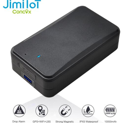 Concox AT4 Magnetic GPS Tracker Anti-Theft GSM Waterproof IP65 Asset Locator with 10000mAh Real-Time Tracking APP for Google Map