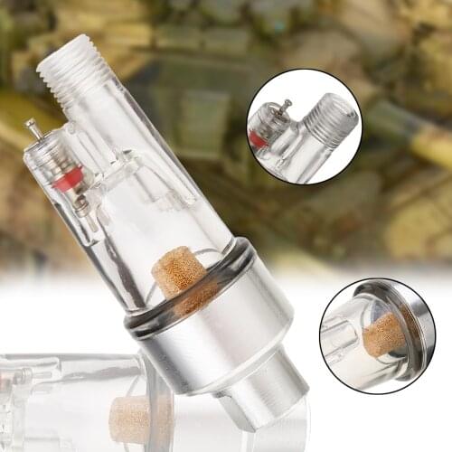 1/8" Mini Airbrush Air Filter Thread Paint Spray Gun Air Brush Fitting Separator Regulator Moisture Water Trap Hose Paint Spray