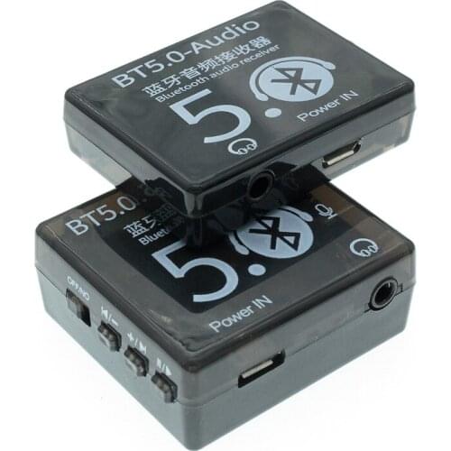 Mini Bluetooth 5.0 Decoder Board Audio Receiver BT5.0 PRO MP3 Lossless Player Wireless Stereo Music Amplifier Module With Case