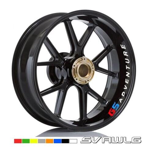 Motorcycle Wheel Sticker Decal Reflective Rim Bike for BMW GS Adventure R1200GS F800GS R1250GS R1150GS F700GS F850GS F750GS