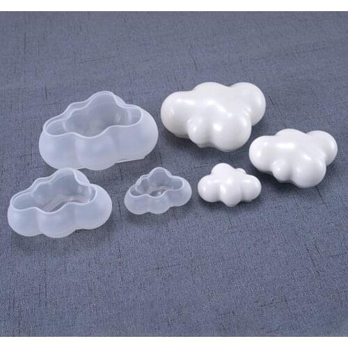 New Transparent Silicone Mould Dried Flower Resin Decorative Craft DIY 3D Stereoscopic Cloud Mold Epoxy Resin Molds For Resin