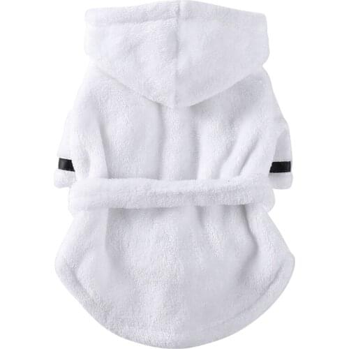 Pet Clothes Cute Dog Costume for Small Dogs Winter Warm Pet Pajama Hooded Soft Thickened Clothing for Chihuahua Puppy Outfit