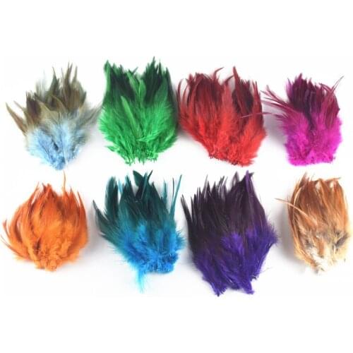 20 pieces / batch 4-6 inches 10-15 cm pheasant feather DIY chicken feathers jewelry accessories production wedding decoration