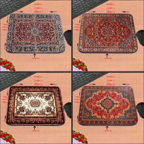 Print Persian Carpet New Arrivals Computer Mouse Pad Mousepads Decorate Your Desk Non-Skid Rubber Pad NO Lock Edge Mouse Pad