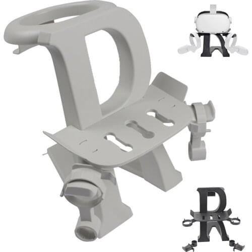 VR Stand for Oculus Quest 2 VR Headset Display Holder Game Controller Storage Stand for Oculus Go Rift Rift S Quest 1/2