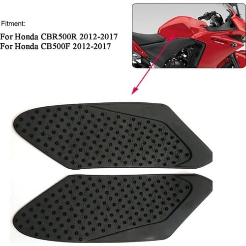 OLPAY Motorcycle Gas Tank Side Traction Knee Protector Anti Slip Pad For Honda CB500F CBR500R 2012-2017