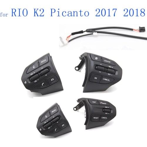 Steering RH Remote Cruise Control Switch 96720G6010 For Kia RIO K2 Picanto 2017-18 steering wheel Buttons Bluetooth Phone Volume
