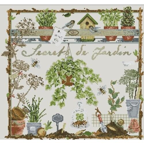 Cross Stitch Set Chinese Cross-stitch Kit Embroidery Needlework Craft Packages Cotton Fabric Floss New Designs EmbroideryZZ703