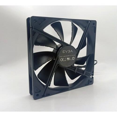 New For EVGA American 14025 DC 12V 1200RPM High-End Computer Power Supply Cases Fan 14cm Ultra-Quiet 3-Pin