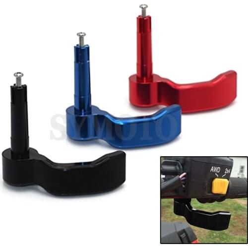 Motorcycle Billet Thumb Throttle Lever Throttle Assist For ATV Polaris Sportsman 550 570 850 1000 Scrambler 500 850 1000 2009-18