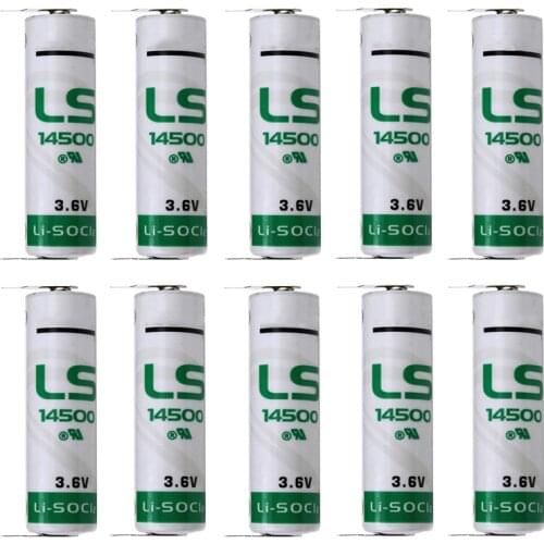 10PCS LS14500 PLC Industrial Automation Equipment CNC MachineXL-060F TL-4903 ER14505 AA 3.6V Lithium Battery for SAFT