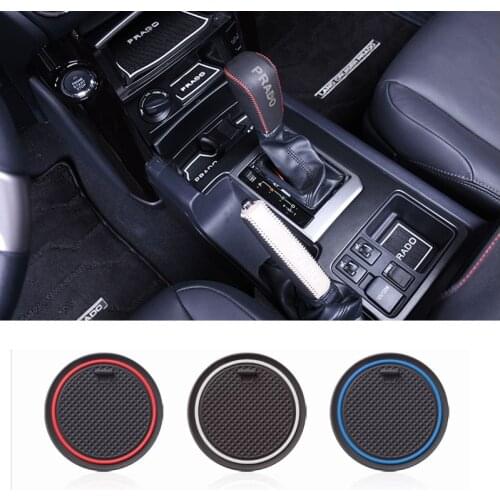 15PCS Rubber Non-Slip Interior Door Mat For Toyota Land Cruiser Prado FJ 150 Accessories 2010-2017 Years