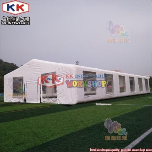 28.5x13.5m Outdoor Strong PVC Inflatable Marquee Factory , Manufacture airtight football tent