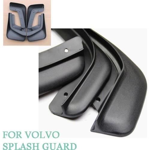 4Pcs New Splash Guards For VOLVO XC90 2006-2012 Mudguard Mud Flaps Mudflaps Fenders Black Protective Mudguard