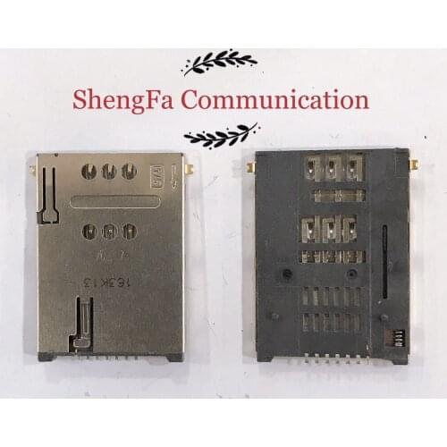 5pcs/7pin Card New Memory Card Reader Holder Socket Tray Slot Connector Replacement