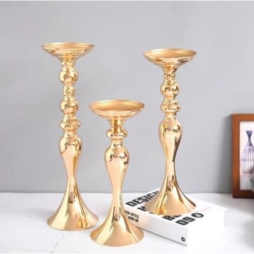 5pcs Wedding Props Road leading Mermaid Candlestick Main Table Vase Set Table Home Furnishing Soft Decoration European Furnishin