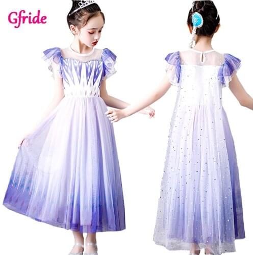 Baby Girls Costumes For Girl Tutu Dress With Mesh Cape Elza Costume Kids Wedding Ball Gown Prom Birthday Party Dress