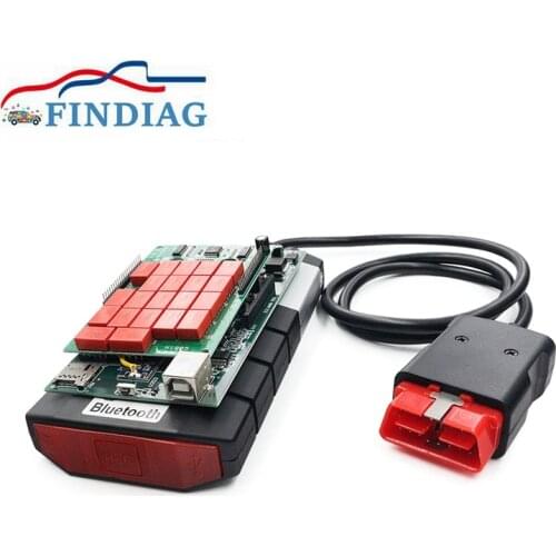 TCS PRO+ PCB Double PCB DS150e PRO NEC Relays New 2017 R3 Del-phi Bluetooth USB OBD2 Scanner For Cars/Trucks Diagnosic Tool