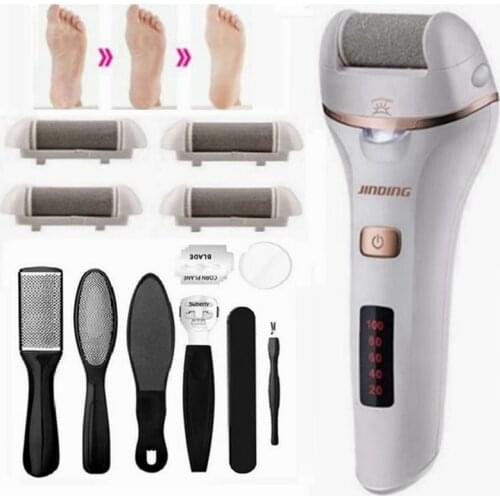 Electric Foot File Callus Remover Machine Pedicure Device Rechargeable Feet Care Tool For Heels Dead Skin