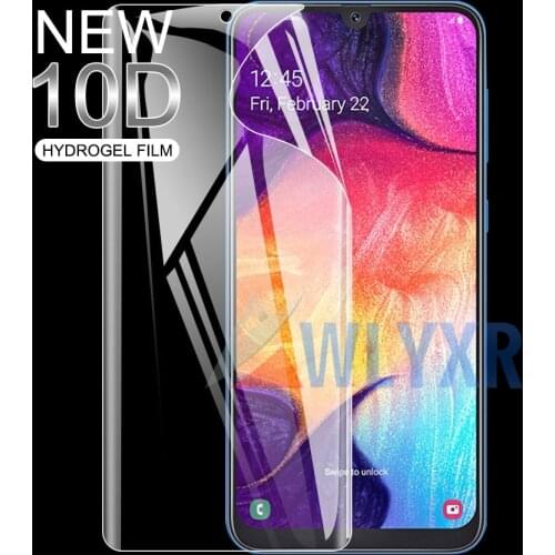 Full Protective Soft For Samsung J3 J5 J7 Pro A20 A 40 50 60 70 10 A2Core J4Core New 10D Screen Hydrogel Film Tpu Protector Film