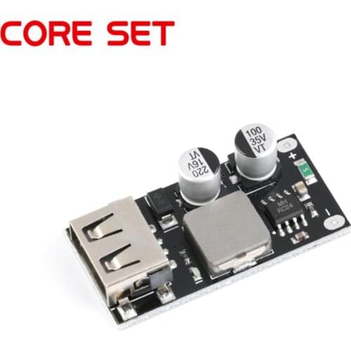 Fast Quick Charger DC-DC Buck Converter Charging Module QC3.0 QC2.0 USB 6-32V 9V 12V 24V to Circuit Board 3V 5V 12V Step down