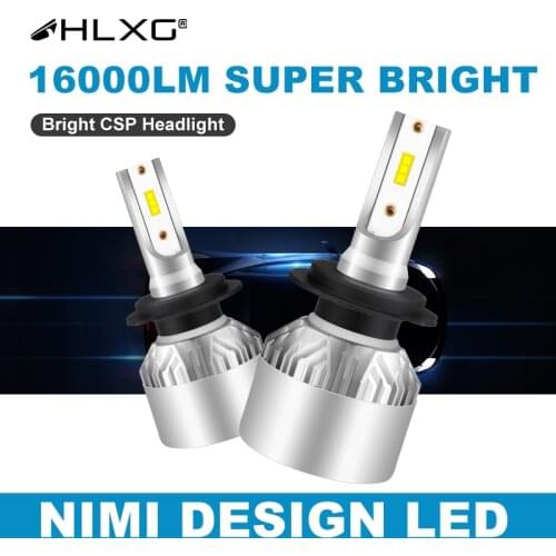Lamp H11 16000LM 6500K Car Bulbs H8 H4 9006 9005 HB3 HB4 H7 H1 LED Bulbs Car Headlights fog lamp luz led para moto 4300K 8000K